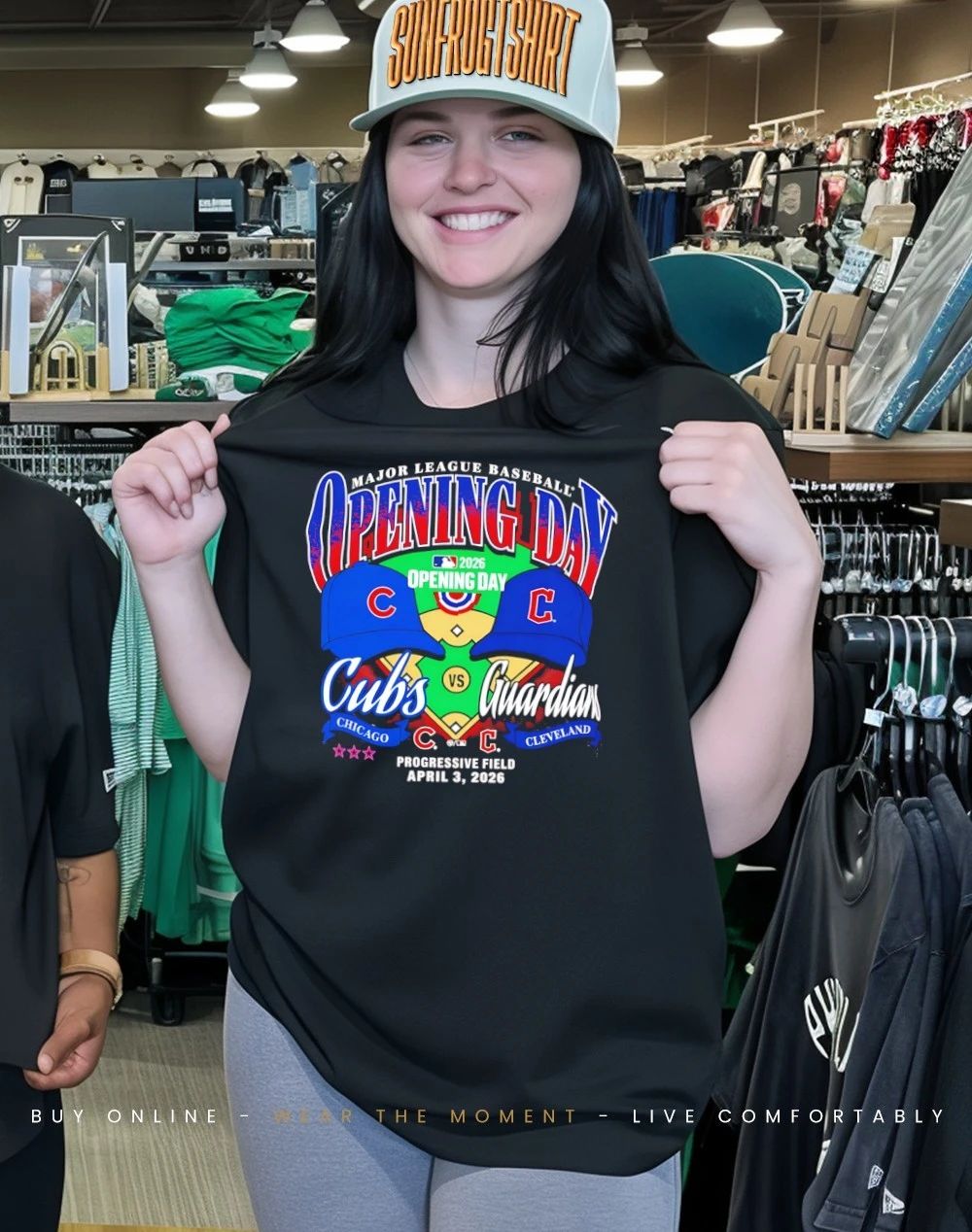 2026 MLB Opening Day Chicago Cubs Vs Cleveland Guardians Progressive Field April 3 shirt