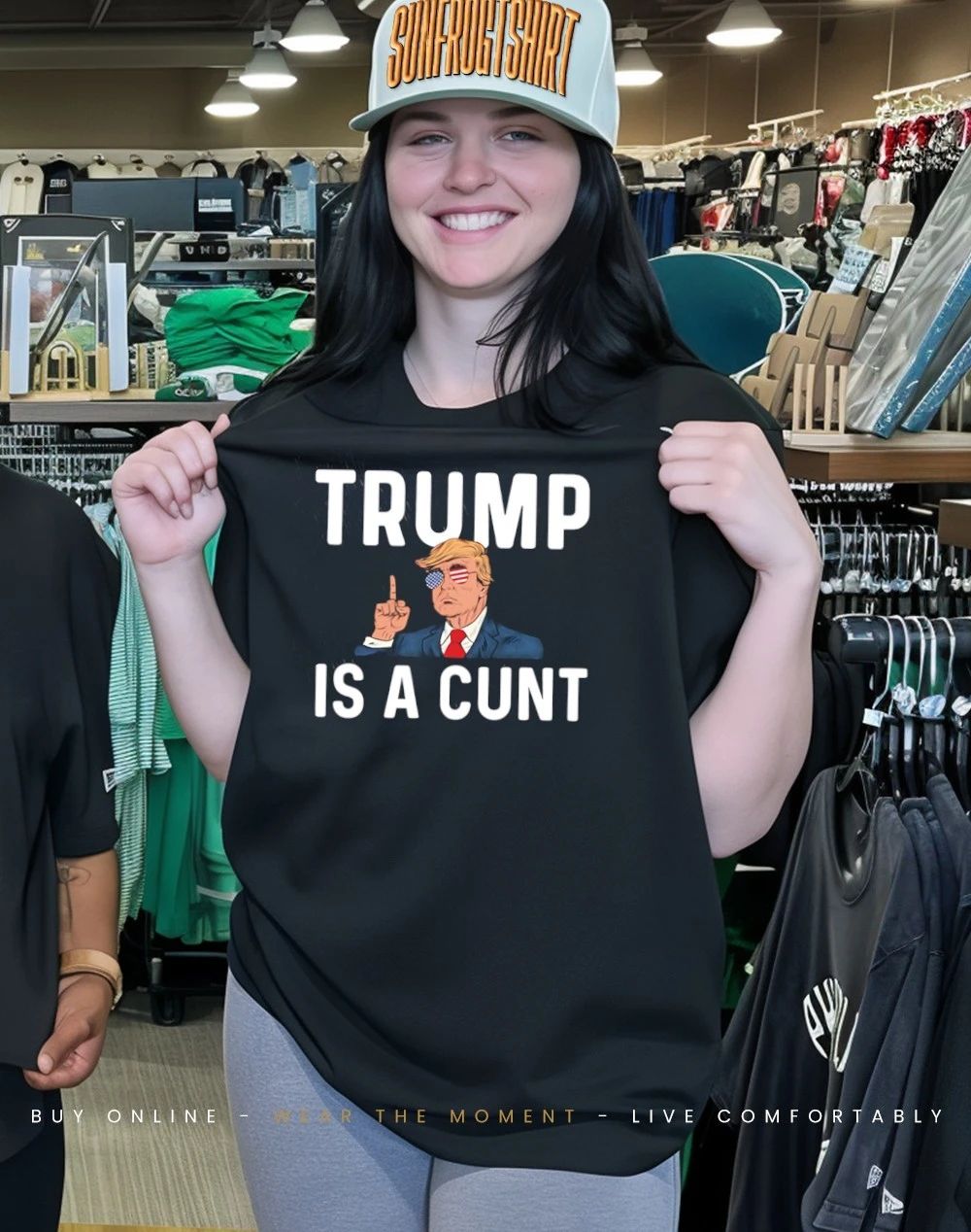 Trump Is A Cunt cartoon shirt