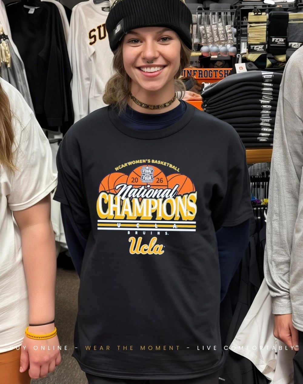 UCLA Bruins Basketball Women’s 2026 National Champions shirt
