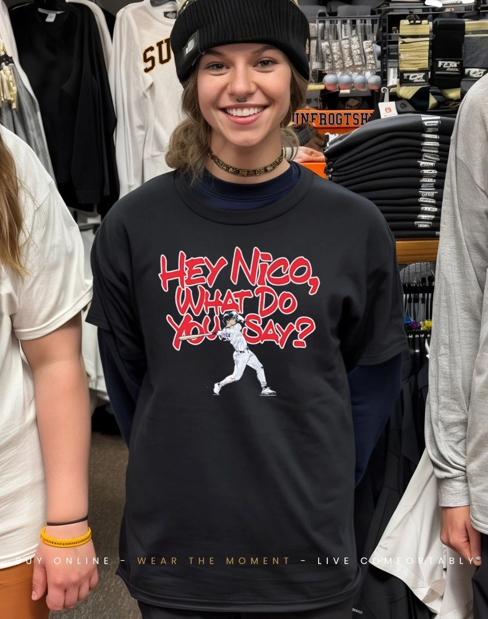 Nico Hoerner Chicago Cubs What Do You Say shirt