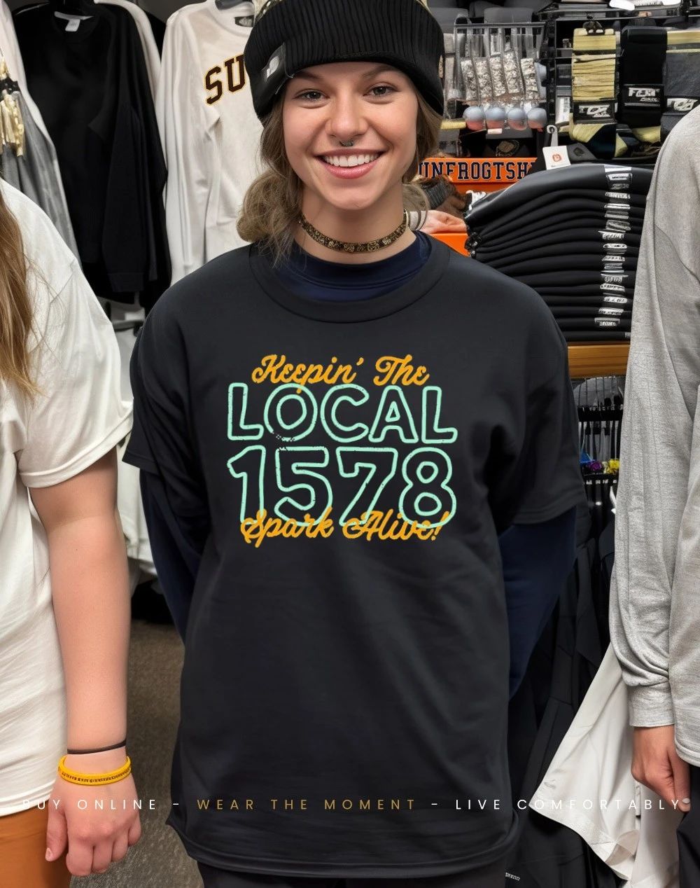 Alhambra Firefighters keepin’ the Local 1578 spark alive shirt