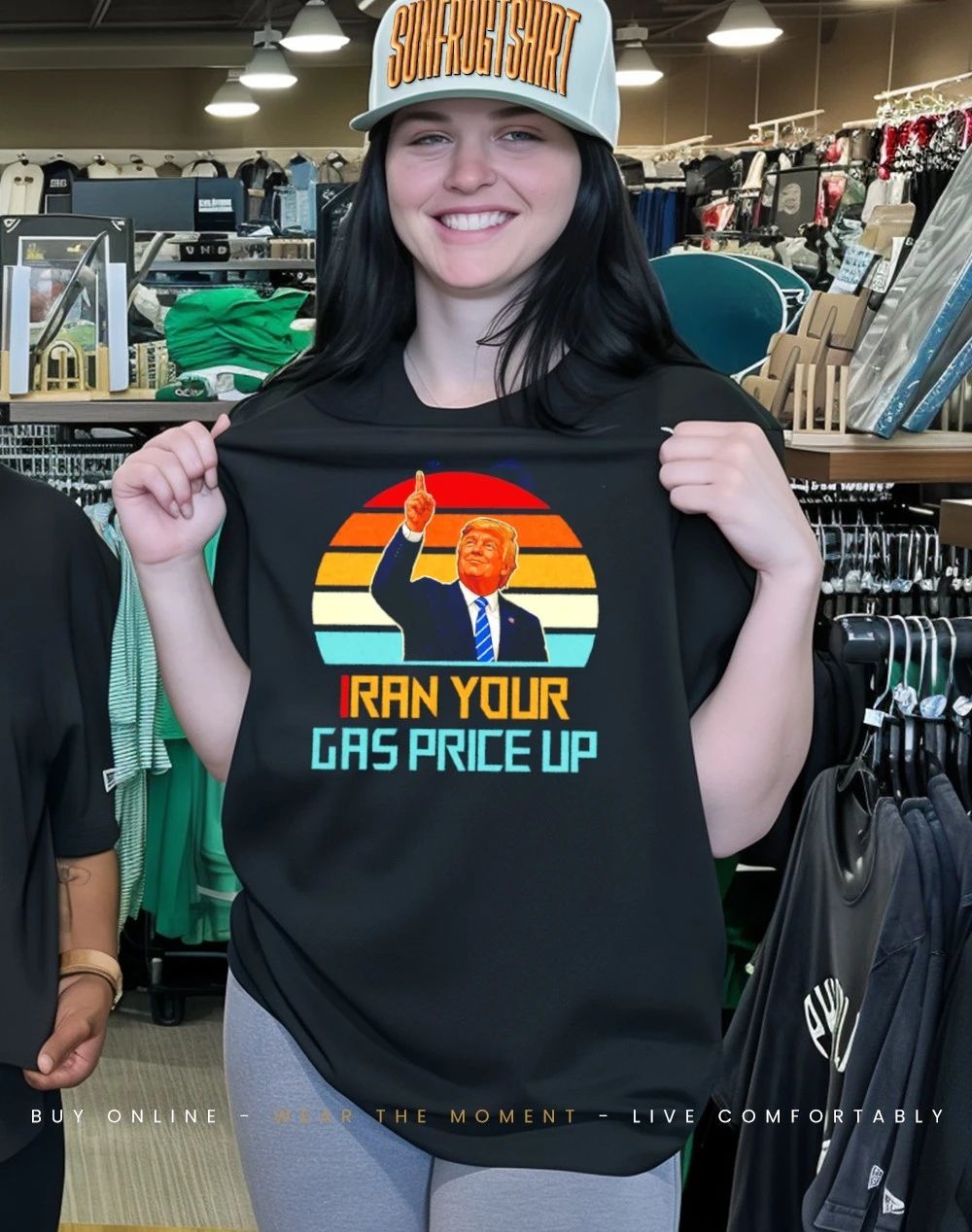 Iran your gas price up Trump vintage shirt
