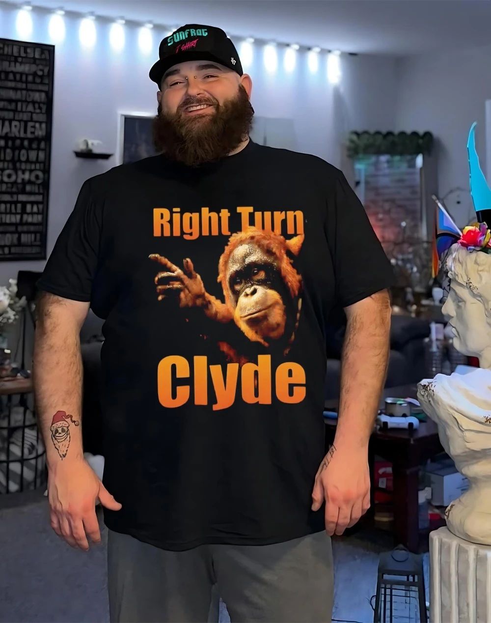 Every which way but loose right turn Clyde shirt