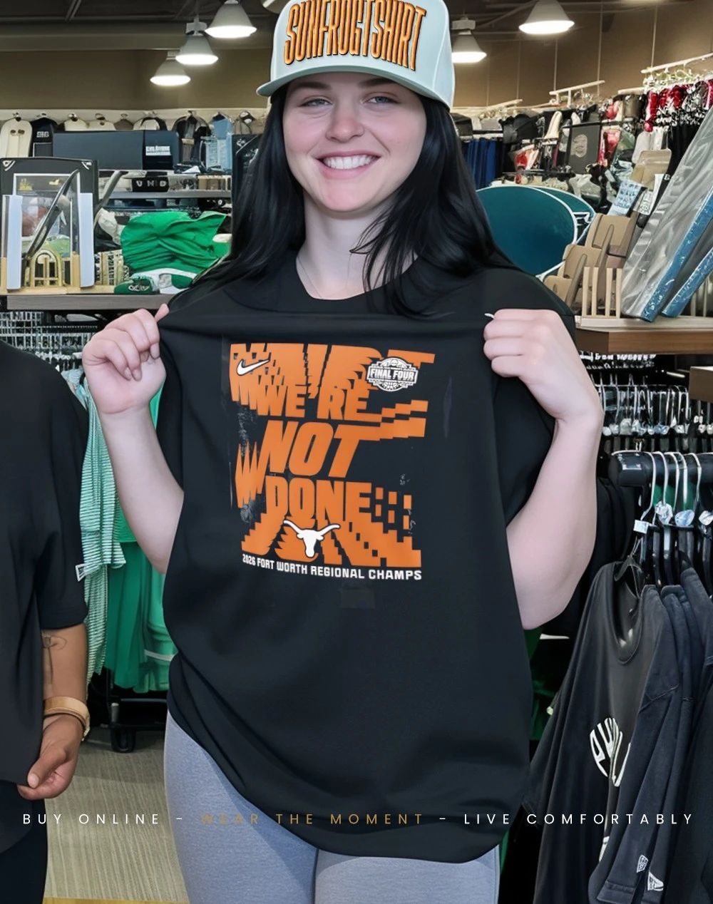 Texas Longhorns 2026 NCAA Women’s Basketball Tournament March Madness Final Four Locker Room shirt