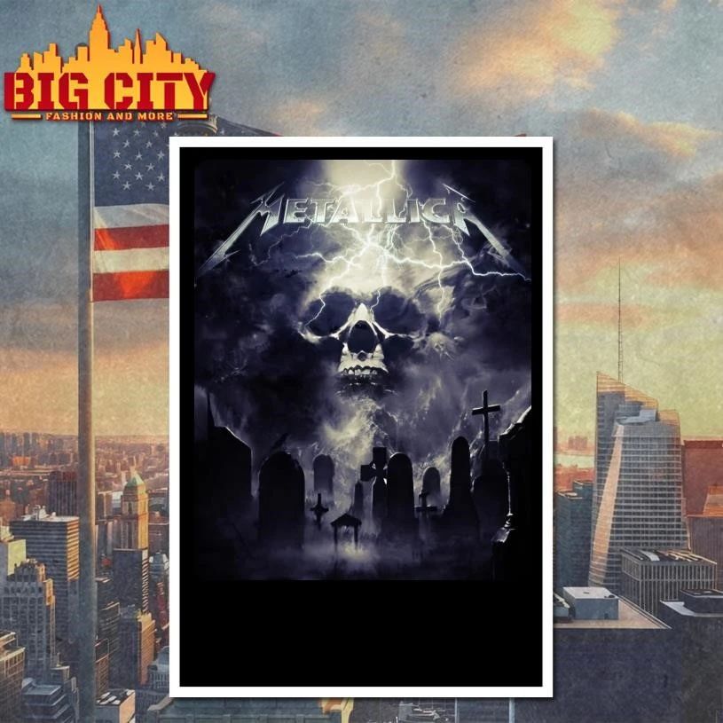 Metallica Ride the Lightning Poster Shirt