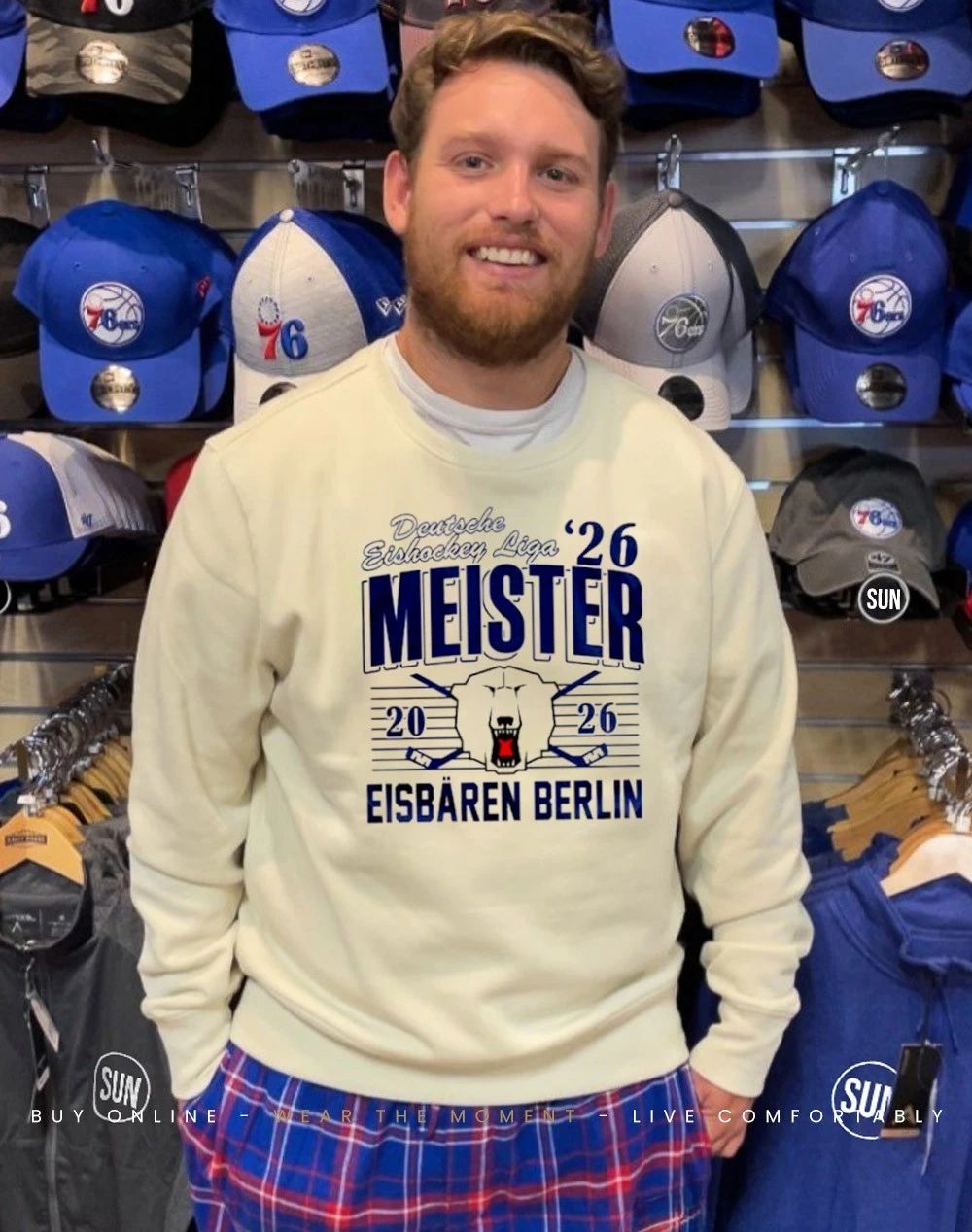 Eisbären Berlin ’26 Deutsche Eishockey Liga Meister hockey shirt