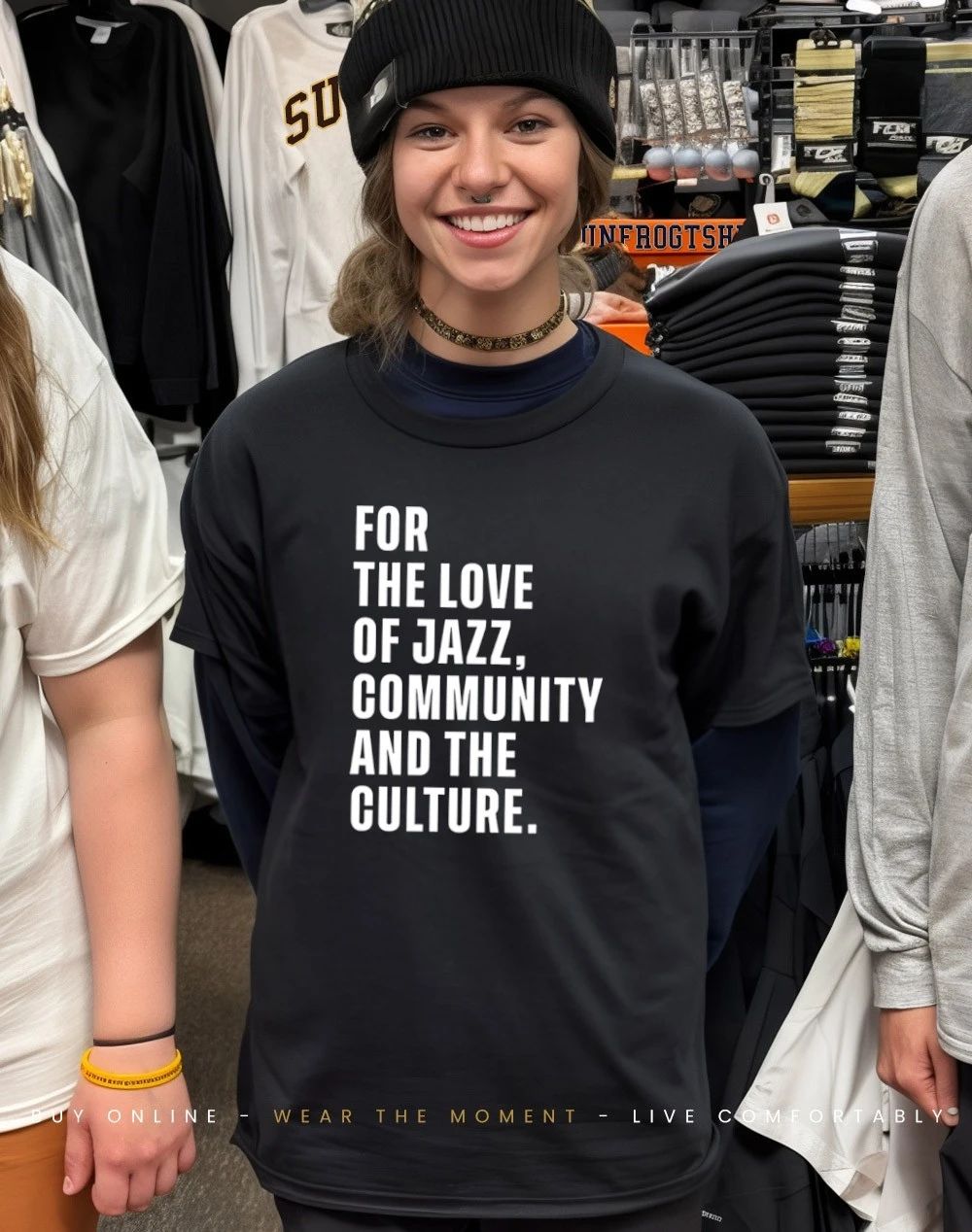 For The Love of Jazz Community and The Culture shirt