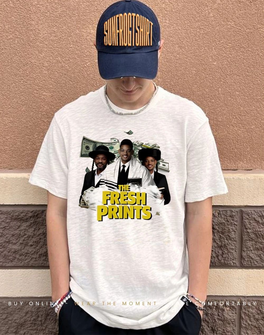 The Fresh Prints Will Smith The Fresh Prince parody poster shirt