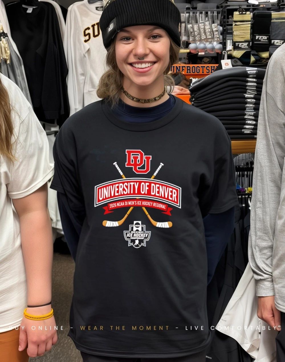 Denver DU 2026 NCAA DI Men’s Ice Hockey Regional NCAA DI Men’s Ice Hockey Champions shirt