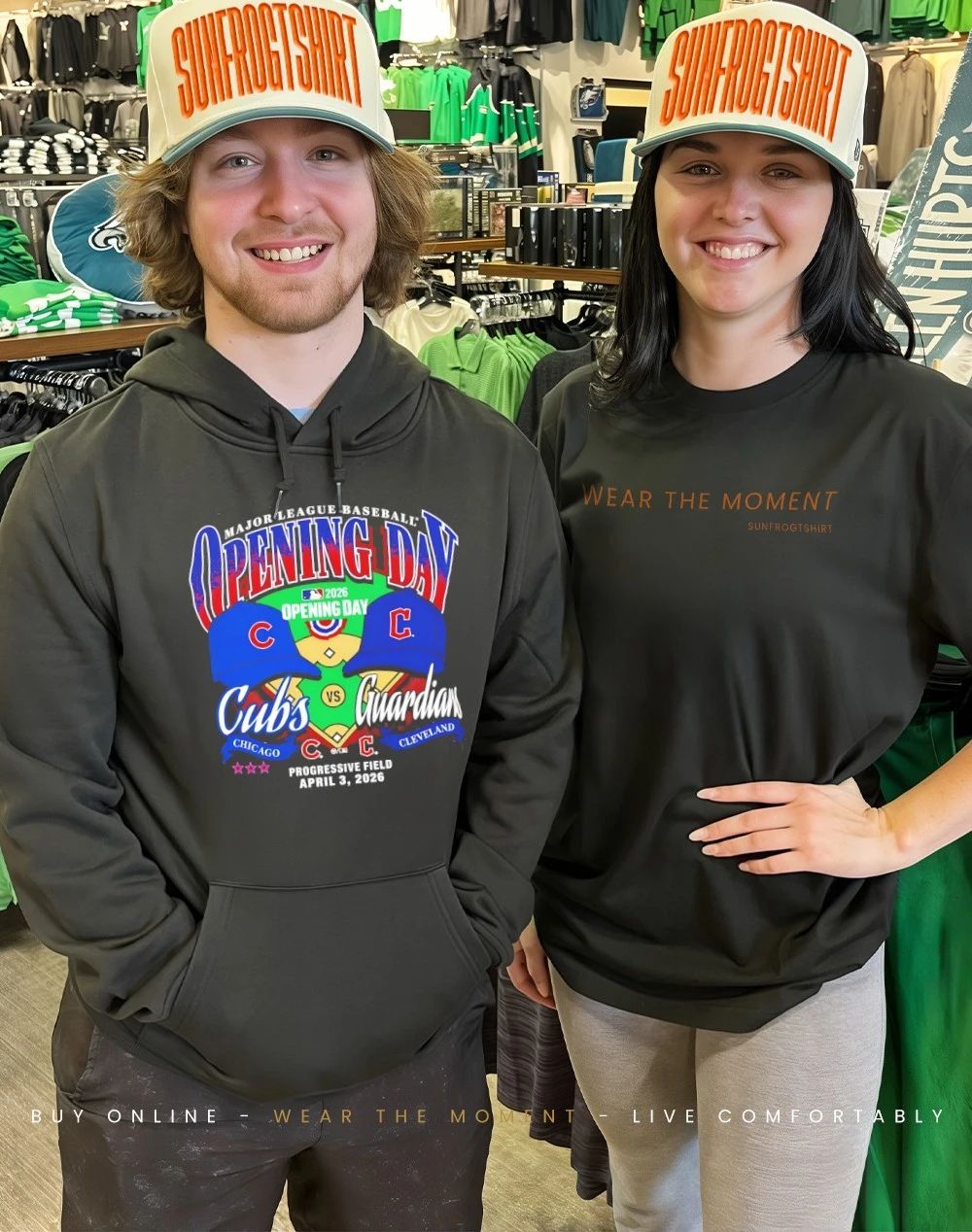 2026 MLB Opening Day Chicago Cubs Vs Cleveland Guardians Progressive Field April 3 shirt