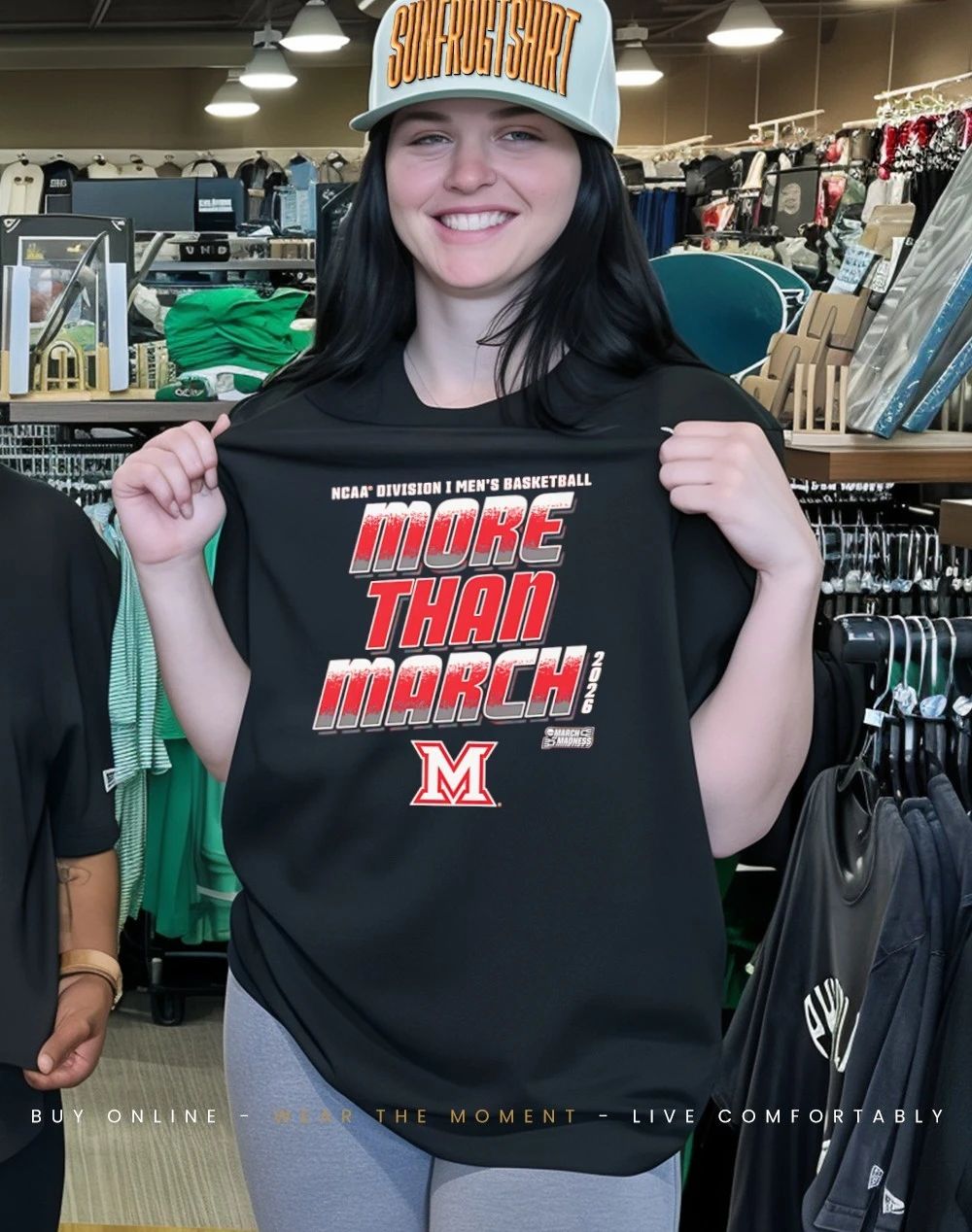 Miami RedHawks 2026 March Madness NCAA Division I Men’s Baksetball More Than March shirt