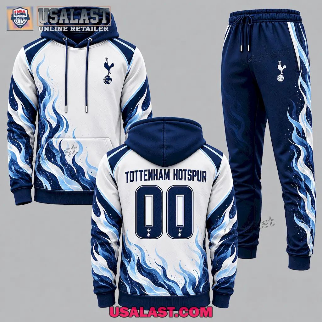 Tottenham Hotspur Personalized Tracksuit Hoodie And Jogger Pant Set