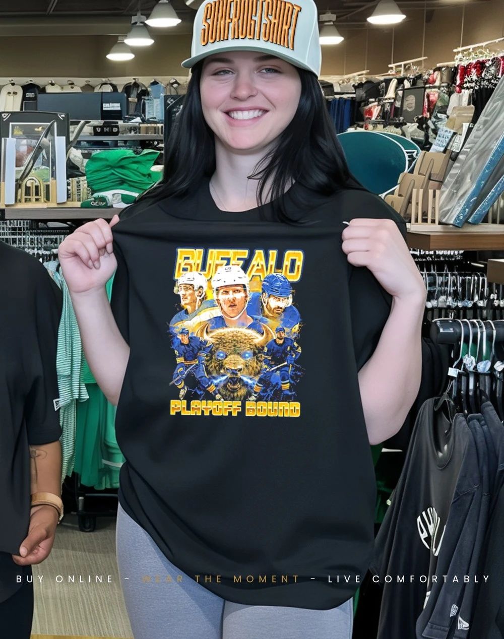 Buffalo Hockey 2026 Playoff Bound graphic shirt
