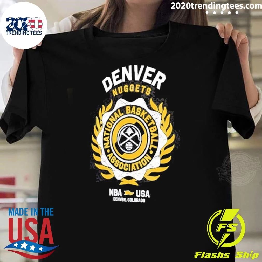 Denver Nuggets Nba Usa Laurel Crest Flocking 2026 Shirt