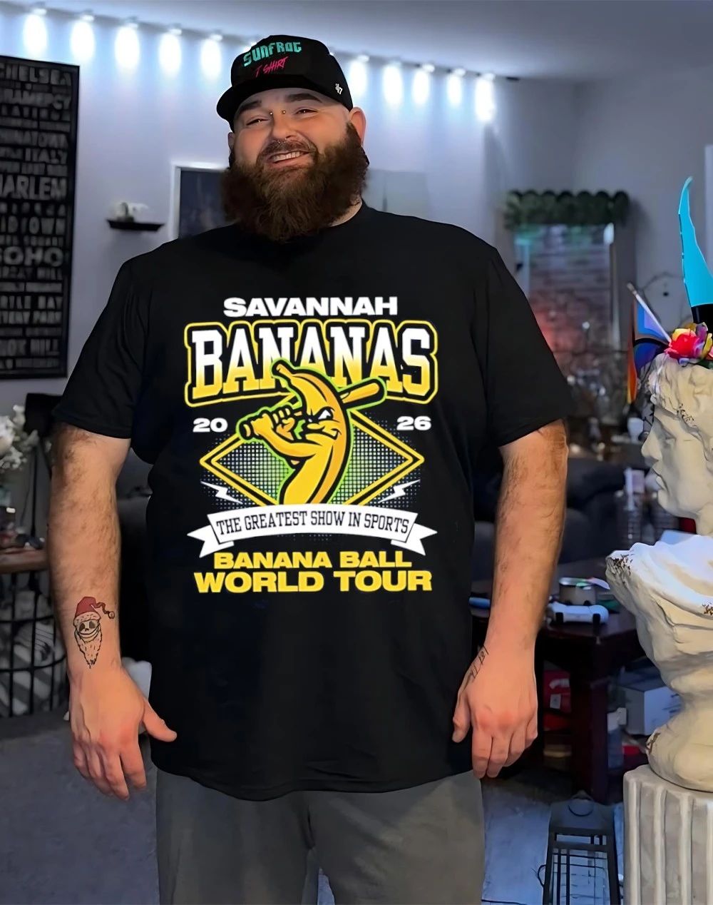 Savannah Bananas 2026 The Greatest Show In Sports Banana Ball World Tour shirt