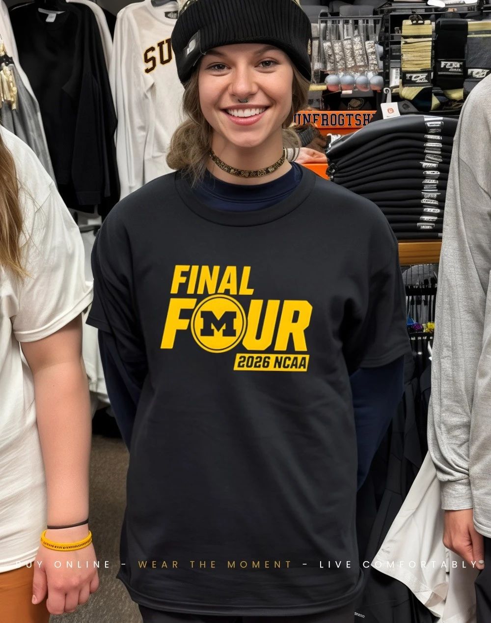 Michigan Wolverines 2026 Final Four NCAA Basketball March Madness shirt