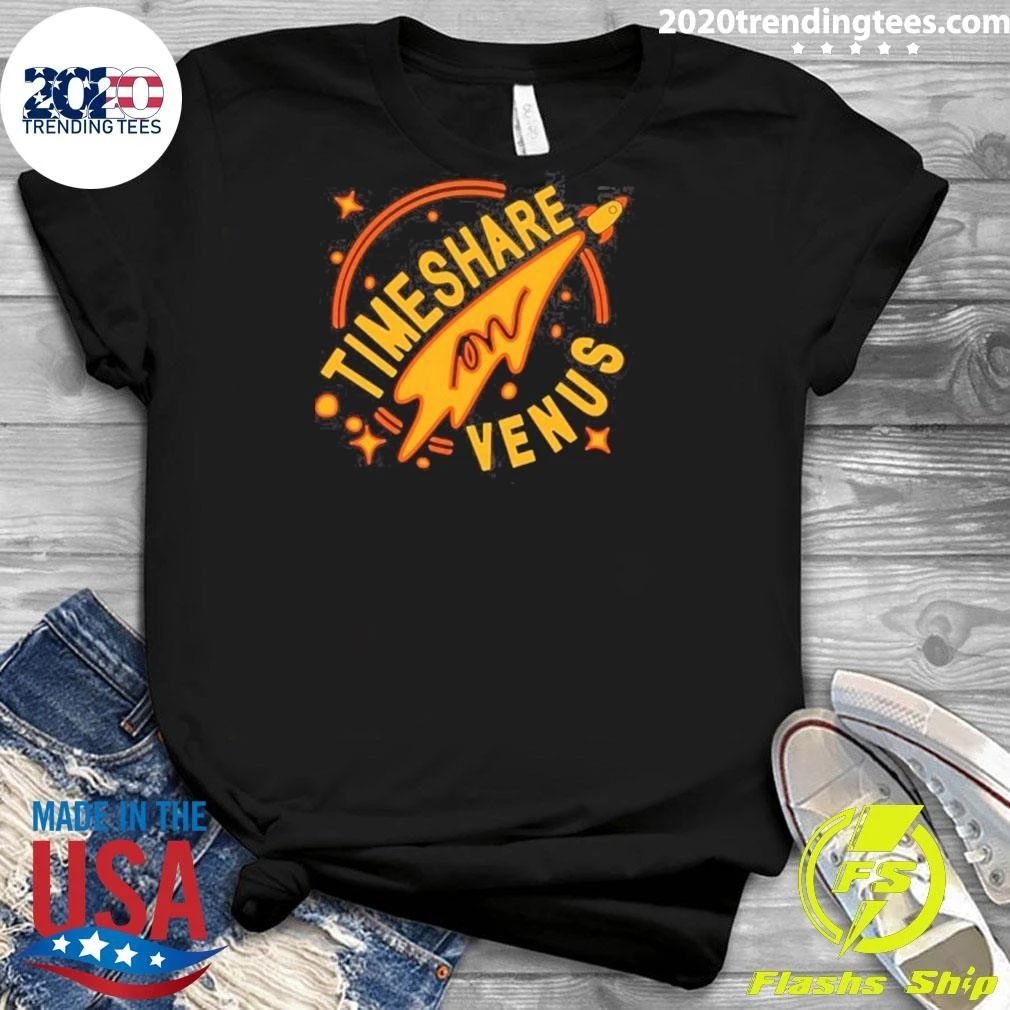 Timeshare On Venus Missile Logo Shirt