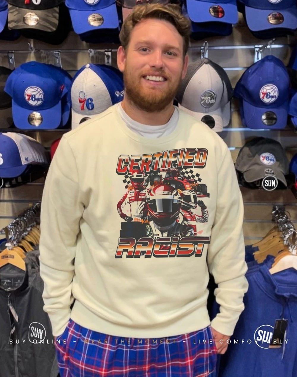 Certified racist racer shirt