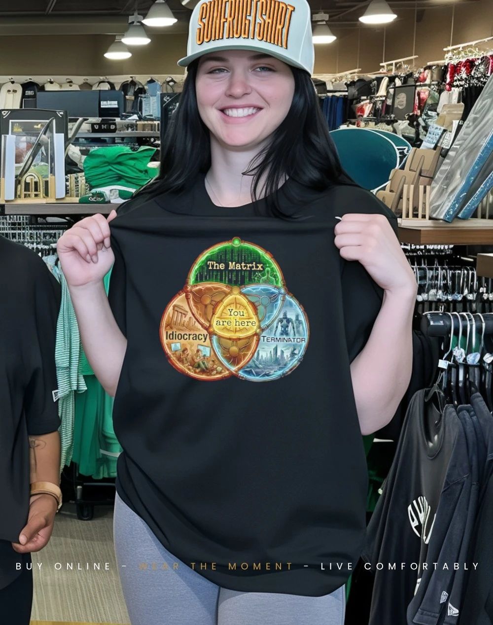 Your Current Dystopia The Matrix Terminator Idiocracy shirt