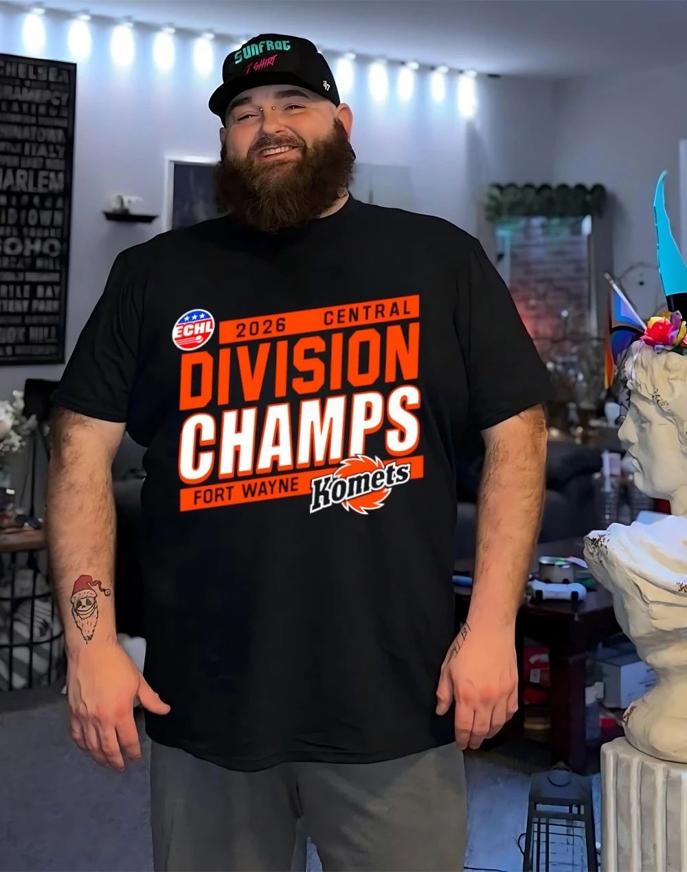 Fort Wayne Komets ECHL Central Division Champions 2026 shirt