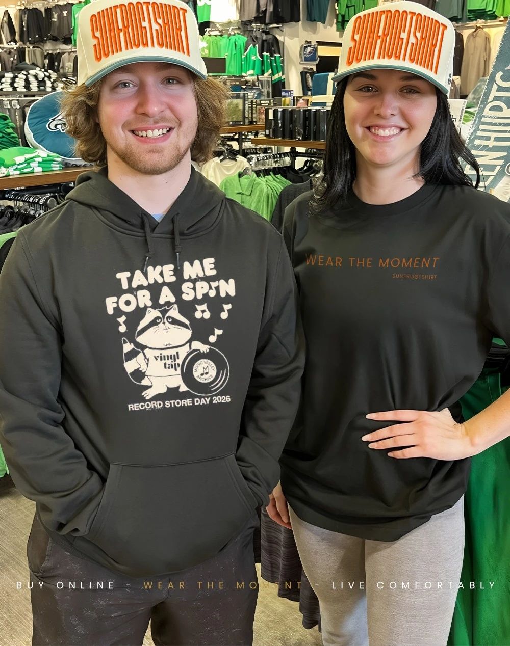 Racoon take me for a spin record store day 2026 shirt