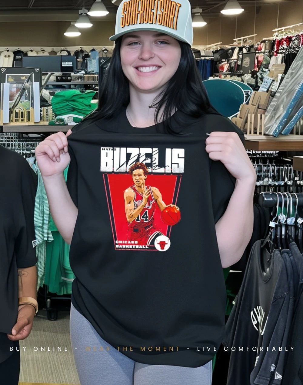 Matas Buzelis Chicago Bulls Premiere signature shirt