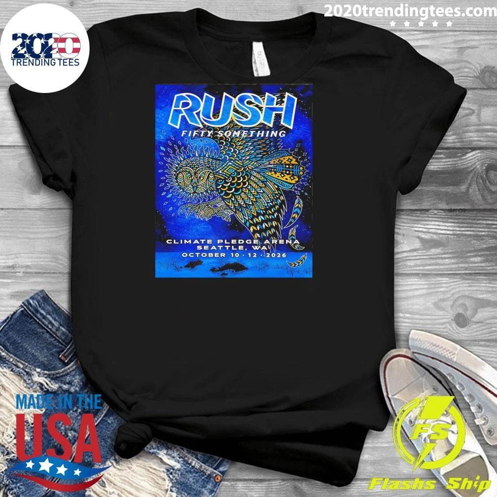Rush Seattle WA Specific Owl Poster 2026 Shirt