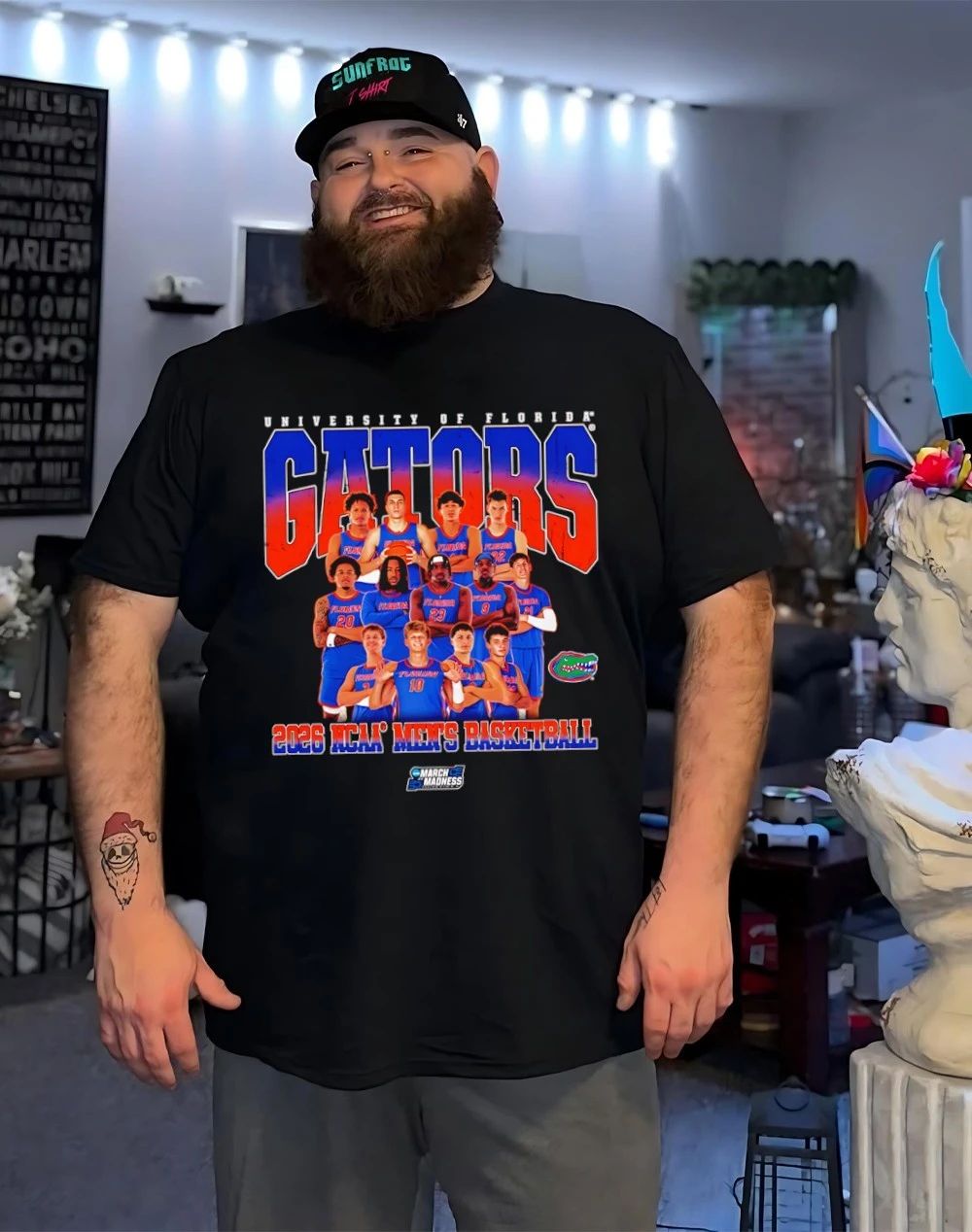Florida Men’s Basketball NCAA March Madness 2026 Team Collage shirt