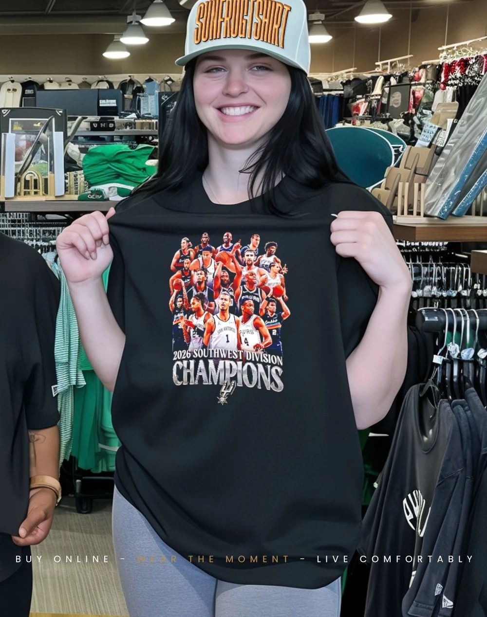 San Antonio Spurs 2026 Southwest Division Champions legacy shirt