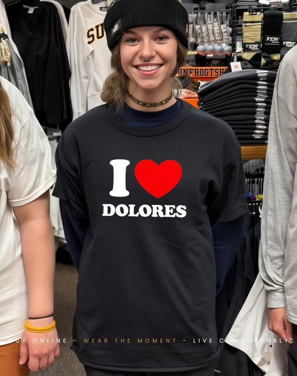 I Love Dolores Huerta heart shirt