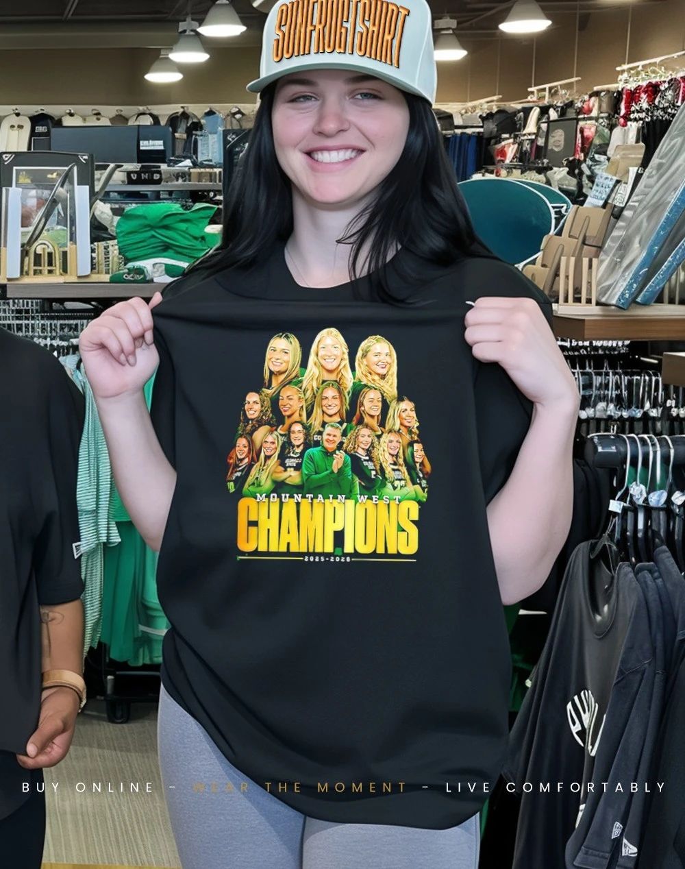 Colorado State Rams Mountain West Basketball Champions 2026 graphic shirt