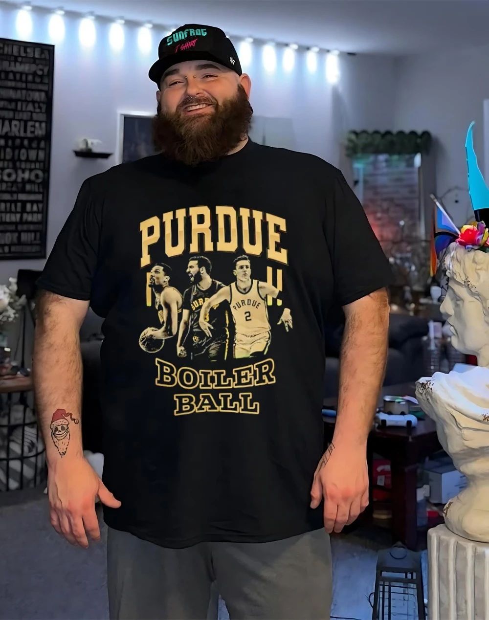 Purdue Boilermakers Basketball Big Three Boiler Ball 2026 shirt