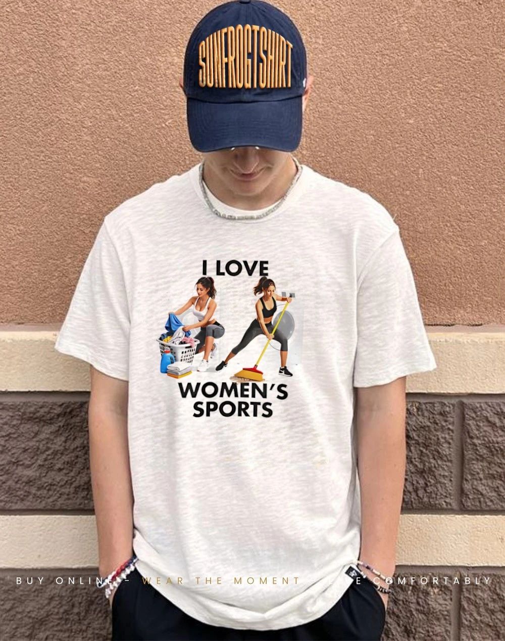 I Love Women’s Sports Housework shirt