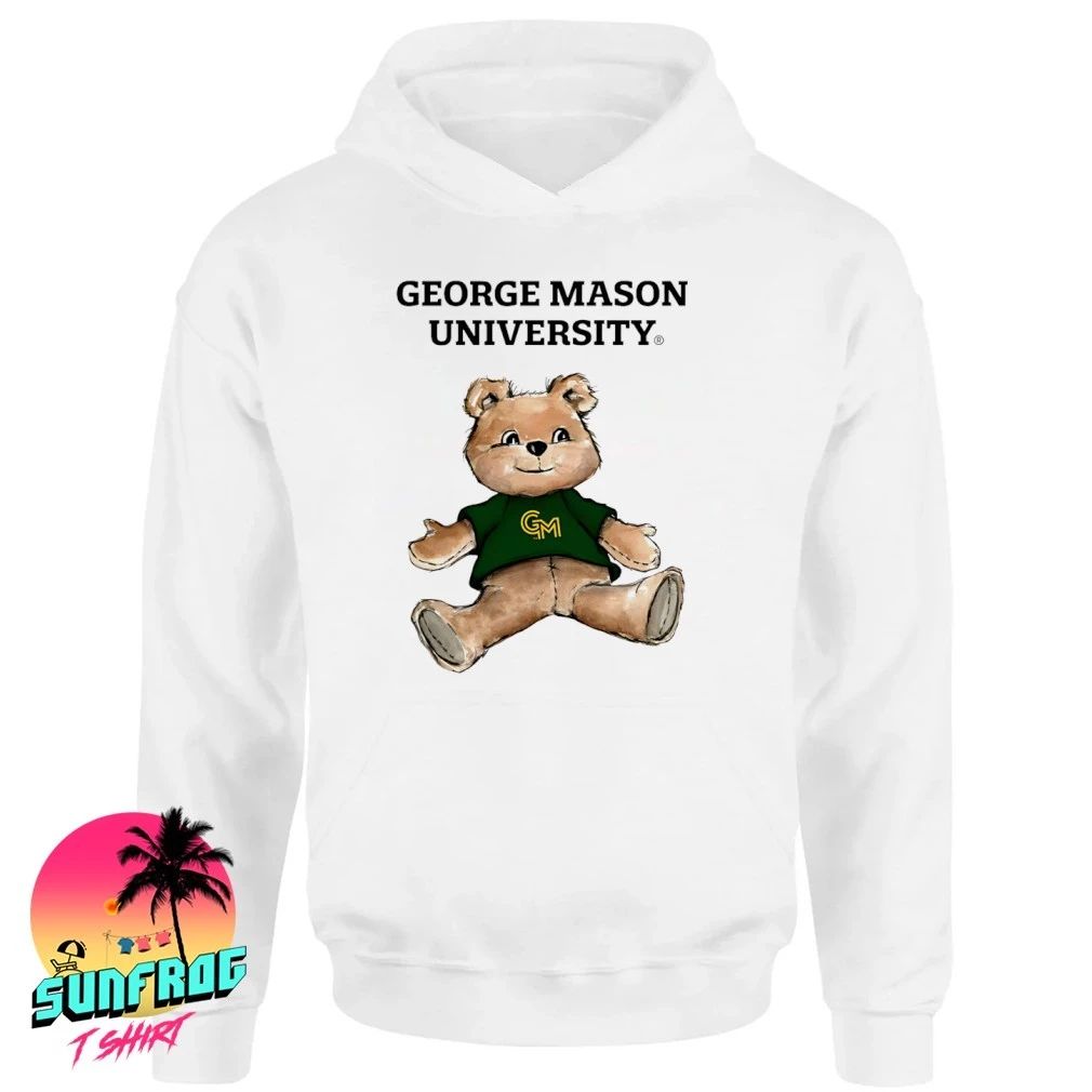 George Mason Patriots Teddy Bear no one cartoon shirt