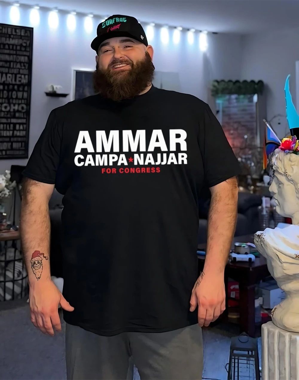 Ammar Campa-Najjar for Congress shirt