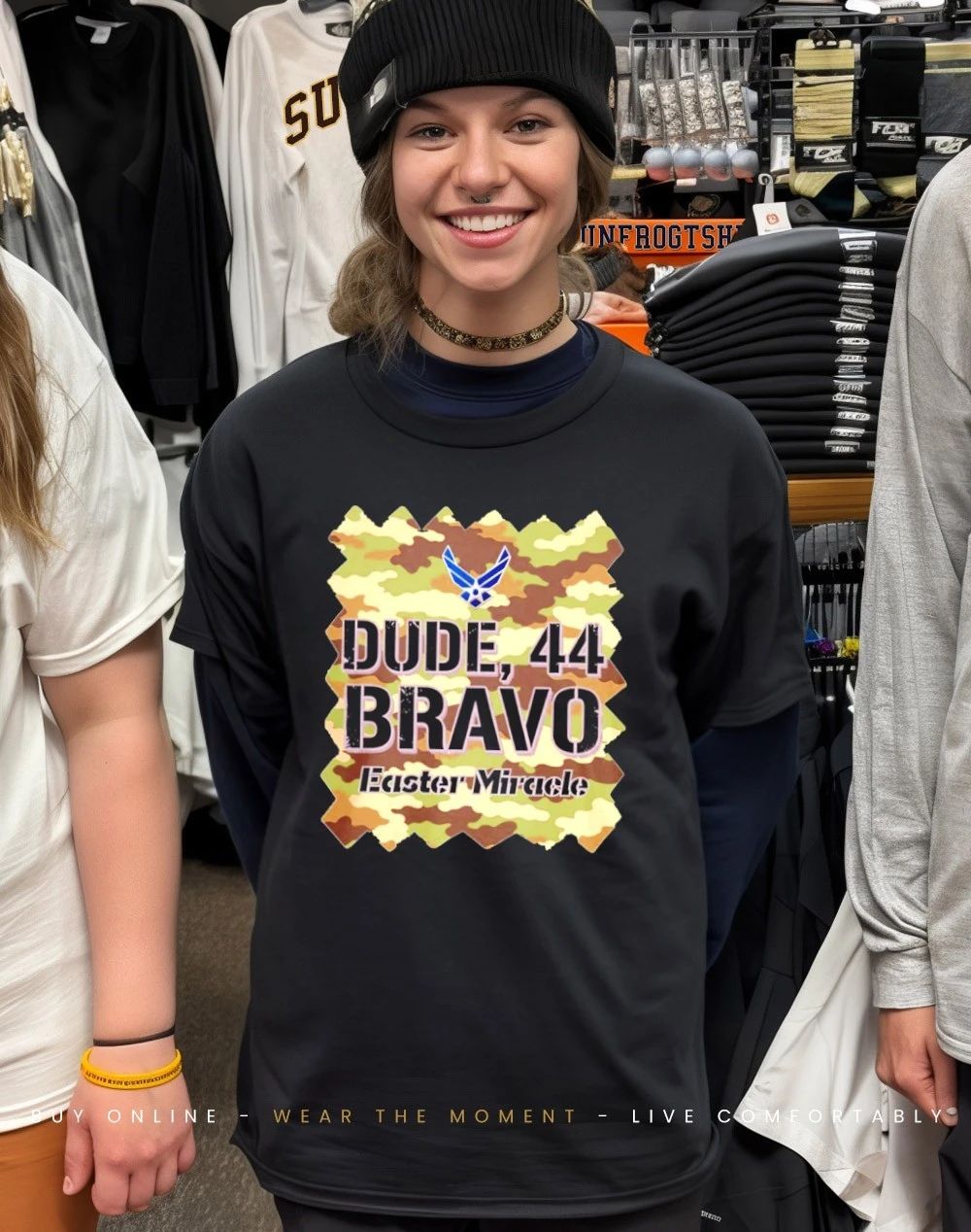 Dude 44 Bravo Easter Miracle shirt