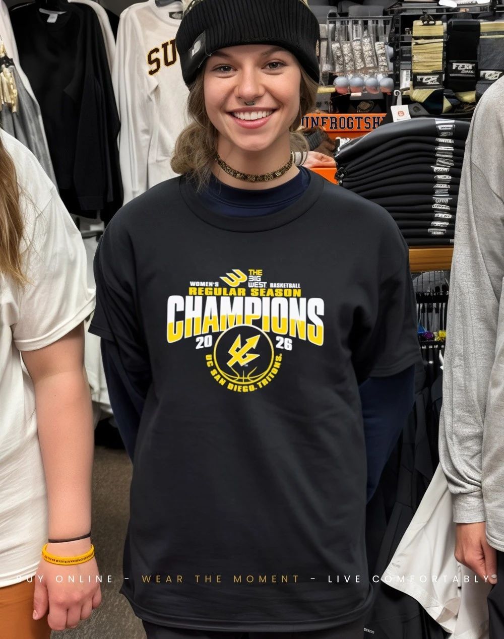 UC San Diego Tritons The Big West Women’s Basketball Regular Season Champions 2026 shirt