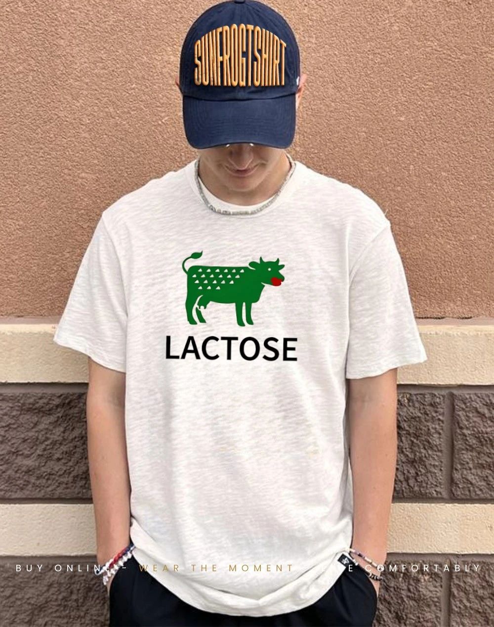 Lactose Cow 2026 logo shirt