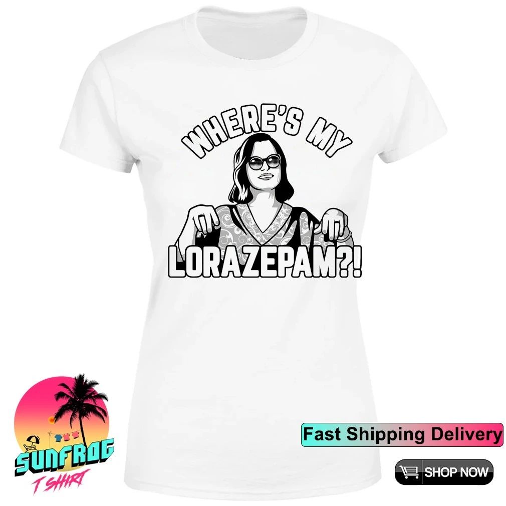 The White Lotus where’s my lorazepam shirt