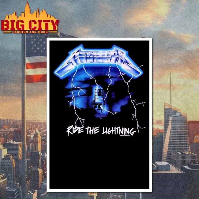 Metallica Ride The Lightning Graphic Shirt