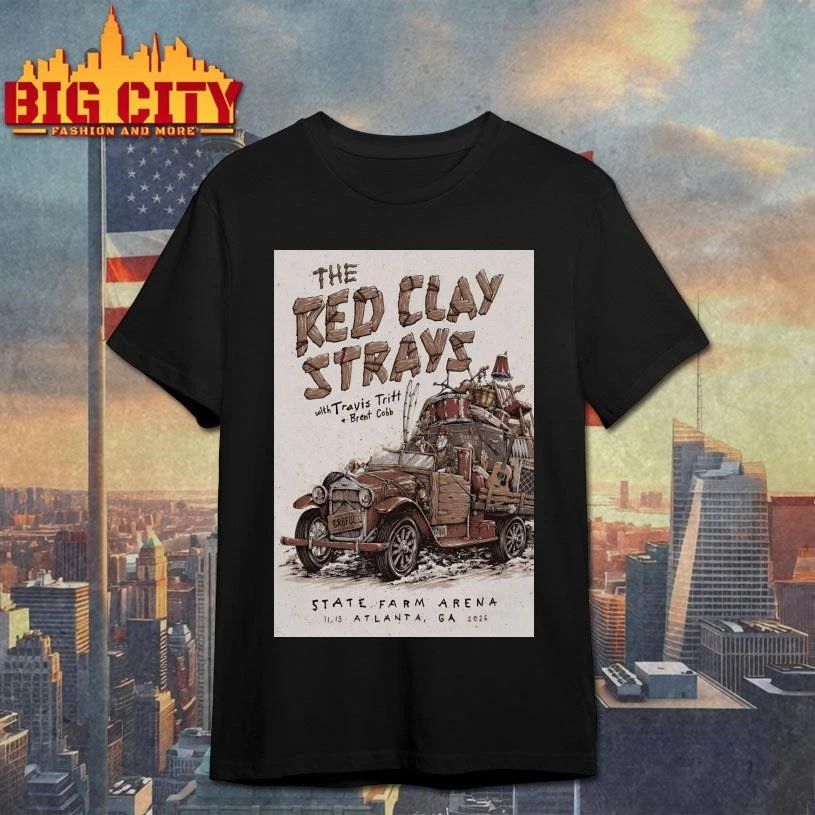 The Red Clay Strays In Atlanta GA On Nov 13 2026 Poster Shirt