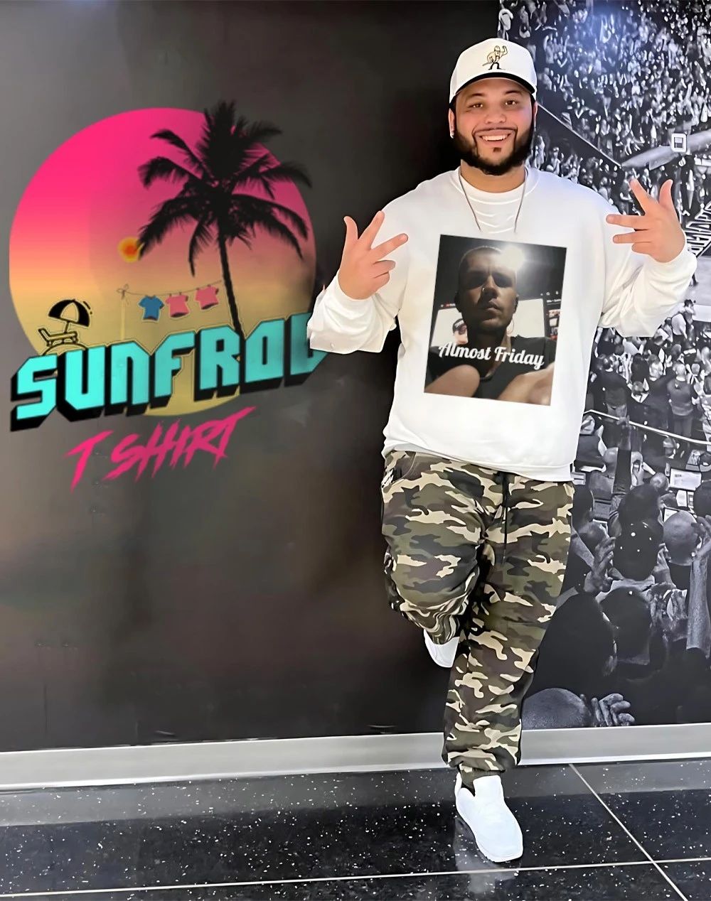 Almost Friday Coachella Justin shirt