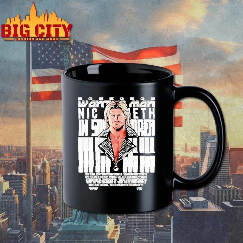 The Wanted Man Nic Nemeth Professional Wrestler Shirt