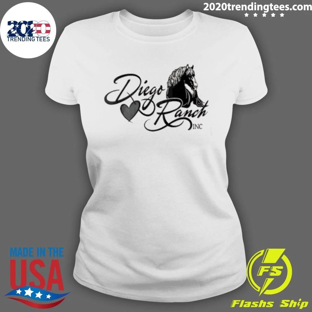 Diego Ranch Inc Horse Heart Shirt