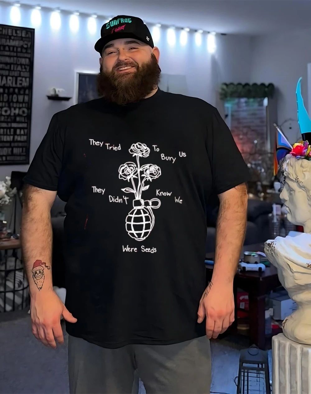 They tried to bury us we were seeds shirt