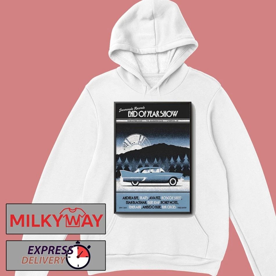 End Of Year Show At The Jacaranda On Dec 13 2025 Poster shirt