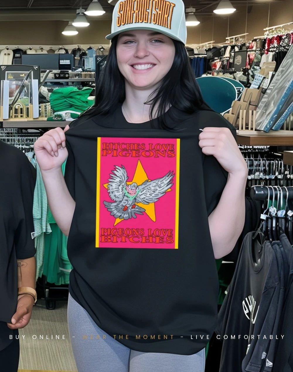 Pigeon bitches loves pigeons pigeons love bitches shirt