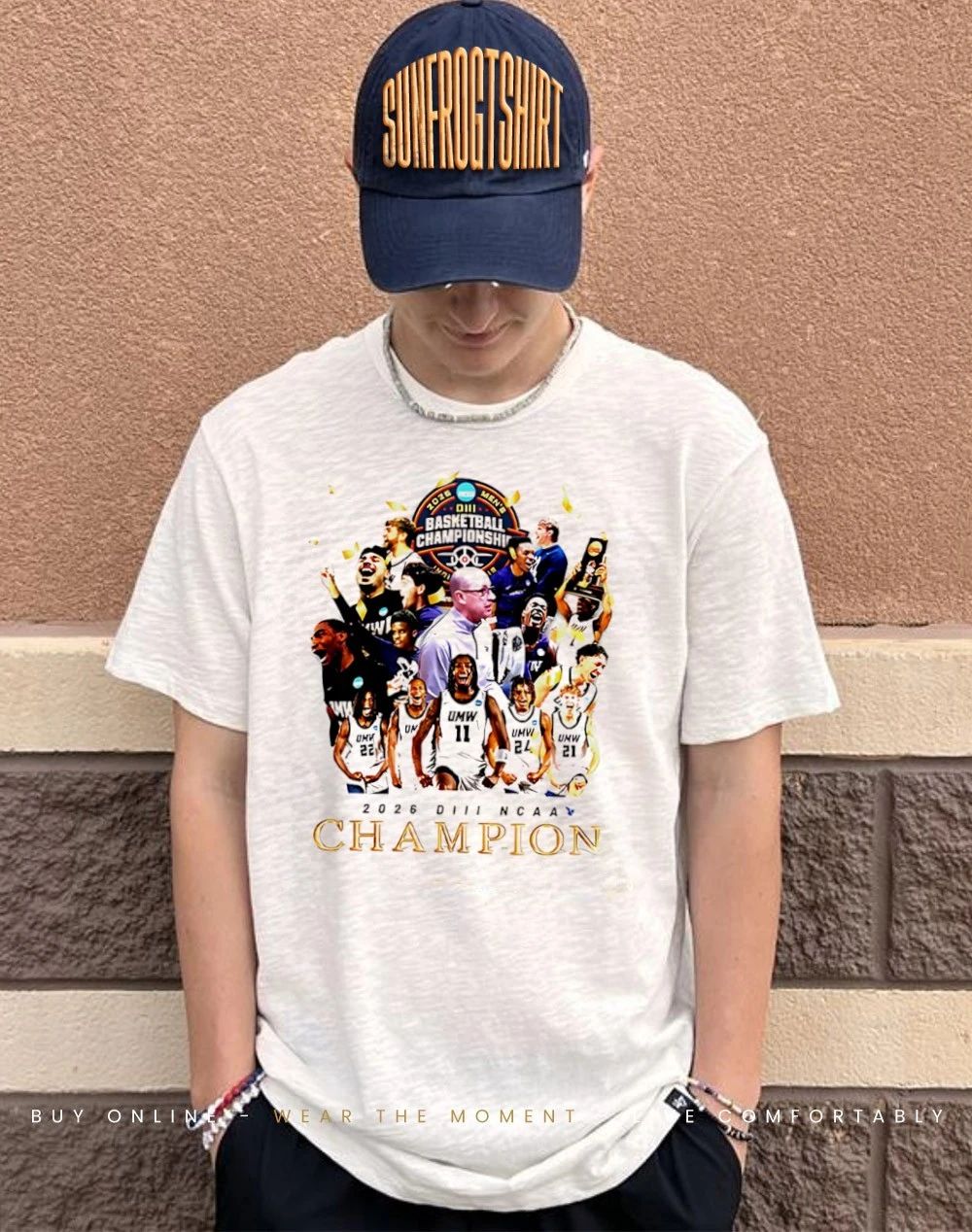 UMW Basketball National Champions 2026 all team poster shirt