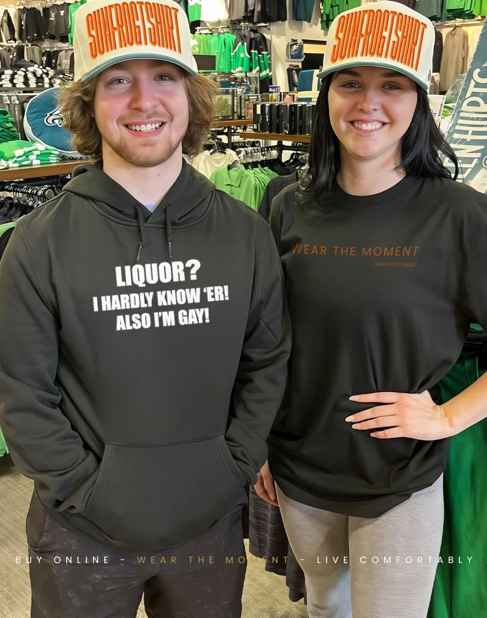 Liquor I Hardly Know ‘Er Also I’m Gay shirt