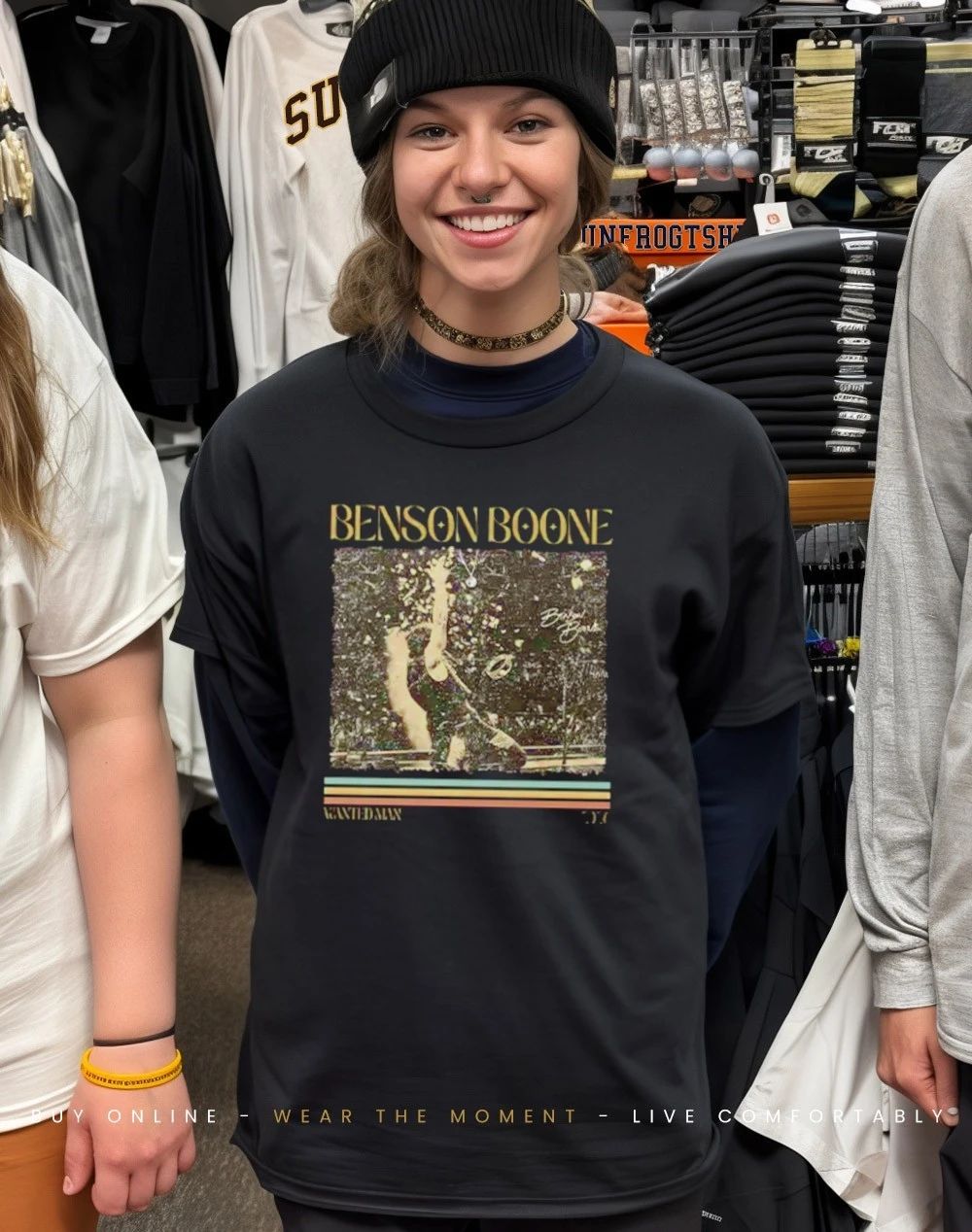 Benson Boone Wanted Man 2026 shirt